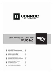 VONROC WL509AC Original Instructions Manual