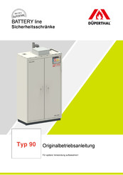 DÜPERTHAL BATTERY standard XL Instruction Manual
