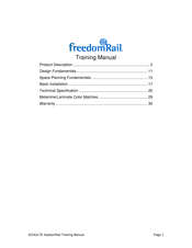 Schulte freedomRail Training Manual