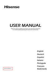 Hisense 58A6BG User Manual