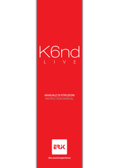 ERJK LIVE K6nd SUB Instruction Manual