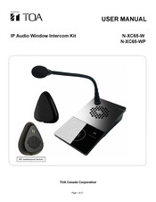 Toa N-XC65-WP User Manual