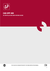 S&P CAD-EPP Installation And Wiring Manual