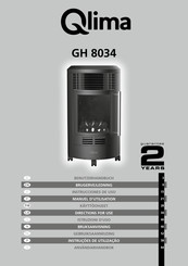Qlima GH 8034 Directions For Use Manual