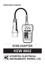 Kyoritsu Electrical Instruments Works KEW 8602 Instruction Manual