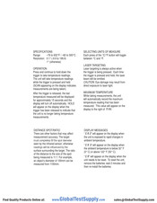 Cole Parmer Traceable 4470 Instructions