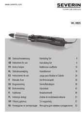 SEVERIN WL 0805 Instructions For Use Manual