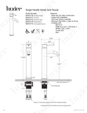 Luxier BSH03-TB Installation Manual