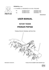 PRONAR PWP460 User Manual