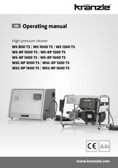 Kranzle WS 1000 TS Operating Manual