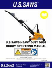 U.S.SAWS Heavy Duty Dust Buggy Operating Manual