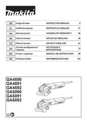 Makita GA5092X01 Instruction Manual