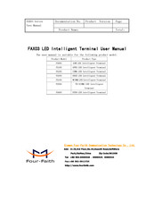 Four-Faith FA003 User Manual