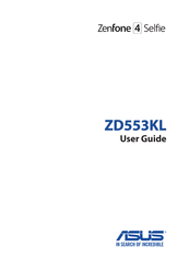 Asus ZenFone 4 Selfie User Manual