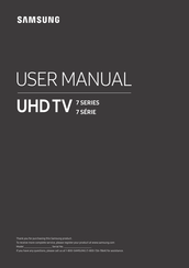 Samsung UN75NU7100 User Manual
