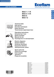 Ecoflam 3142714 Manual