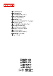 Franke FPJ 615 V BK A User Manual