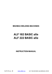 Alfain ALF 222 BASIC aXe Instruction Manual