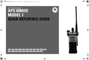 Motorola APX 6000XE 1 Quick Reference Manual