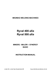 Linde Ryval 500 aXe Instruction Manual