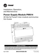 Trane Technologies PM014 24 Installation, Operation And Maintenance Manual