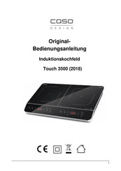 Caso Touch 3500 Original Operating Manual