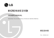 LG MS-2844B Owner's Manual