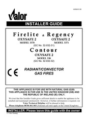 Valor Firelite OXYSAFE 2 Installer's Manual