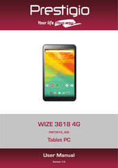 Prestigio WIZE 3618 4G User Manual