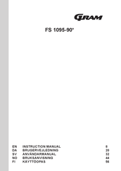 Gram FS 1095-90 Series Instruction Manual