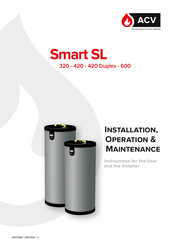 ACV Smart SL 600 Installation Operation & Maintenance