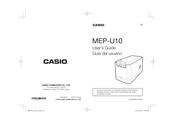 Casio MEP-U10 User Manual