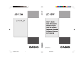Casio JZ-12W User Manual