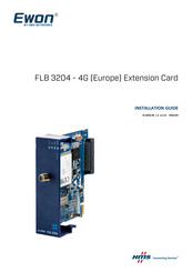 HMS Networks Ewon FLB 3204 Installation Manual