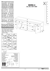 FMD Furniture BERN 4 4017-004 Assembly Instruction Manual