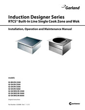 Manitowoc Garland GI-SH/IN 5000 Installation, Operation And Maintenance Manual