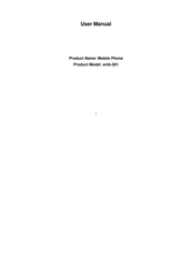 MOVEON AMB-501 User Manual