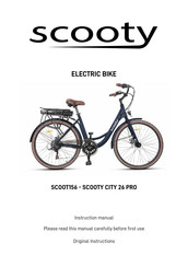 Scooty CITY 26 PRO Instruction Manual