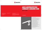 Würth AKP 18-600 Operating Instructions Manual