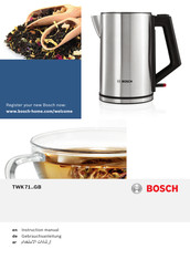 Bosch TWK 71 GB Series Instruction Manual