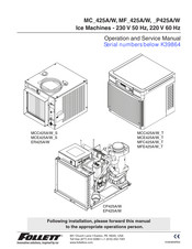 Follett Maestro Plus CP425A Operation And Service Manual
