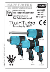 Hazet TwinTurbo 9012MTT Operating Instructions Manual