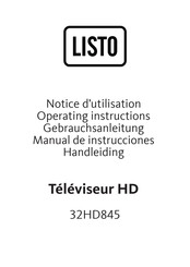 Nikkei 32HD845 Operating Instructions Manual