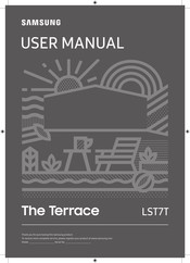 Samsung The Terrace 75LST7B User Manual