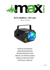 MAX LIGHT DJ10 Instruction Manual