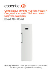 Congélateur armoire ESSENTIELB ECAVE185-60hob1