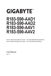 Gigabyte R183-S90-AAD2 User Manual
