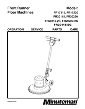 Minuteman FR17115 Manual