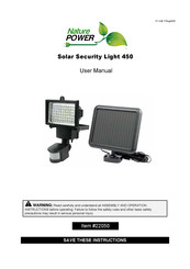 Nature Power 22050 User Manual