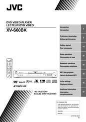 JVC XV-S60BKJ Instructions Manual